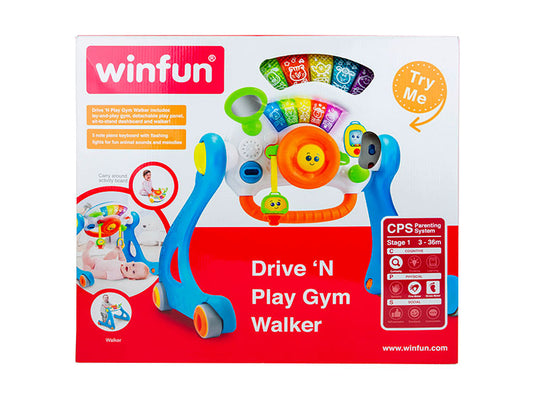 Winfun - Drive N Play Gym Walker