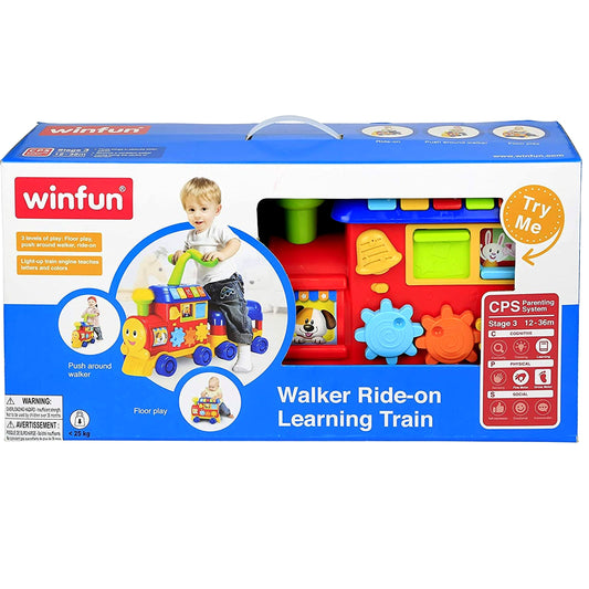 Winfun - Walker Ride On Learning Train