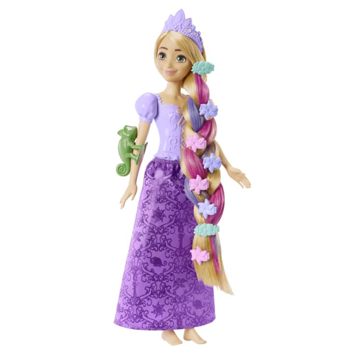 Disney Princess - Fairy-Tale Hair Rapunzel Doll And Accessories HLW18