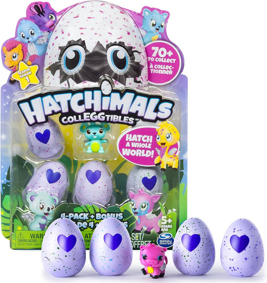 Hatchimals - CollEGGtibles 4-Pack (Styles Colors Vary)