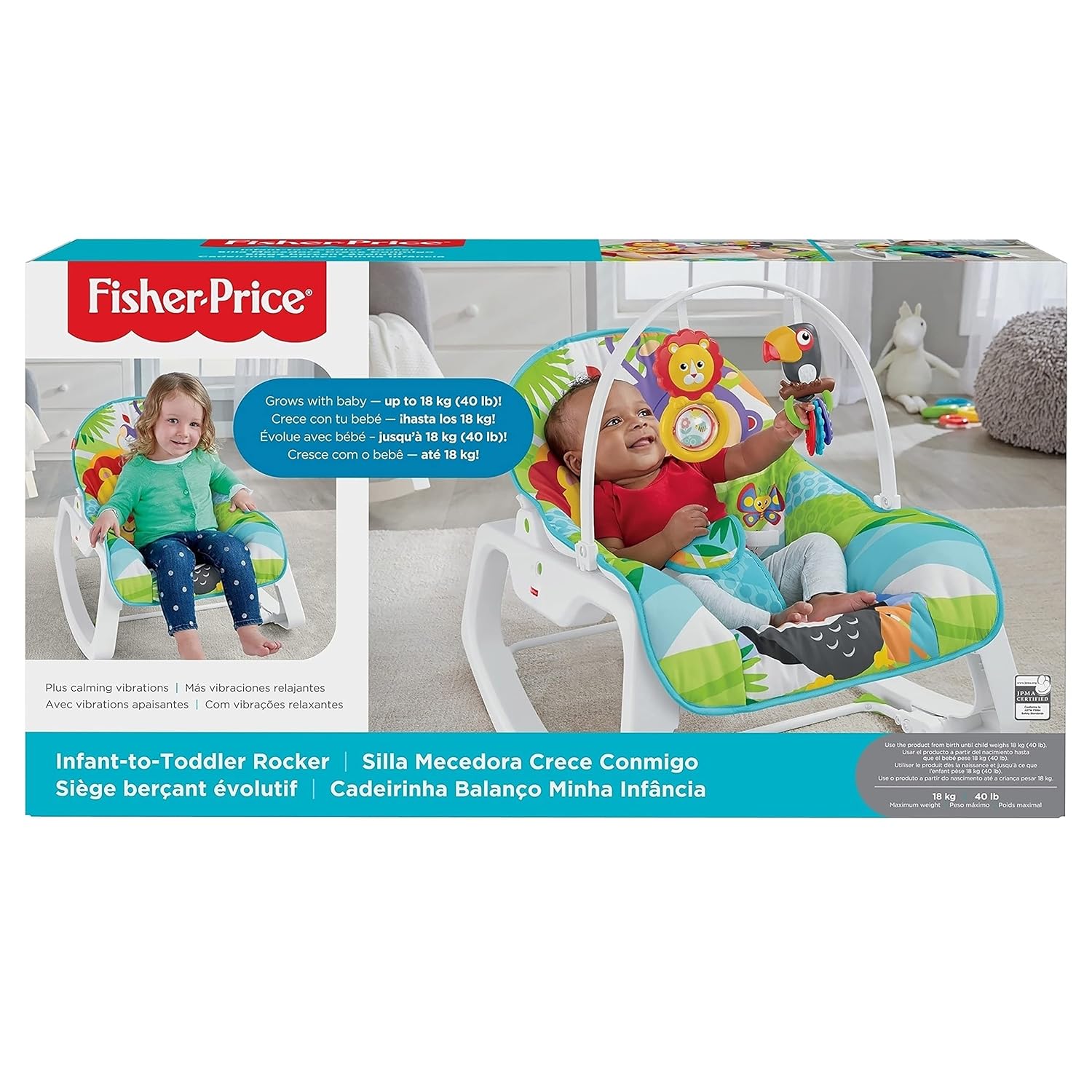 Fisher Price Toddler Rocker – The Entertainer Pakistan