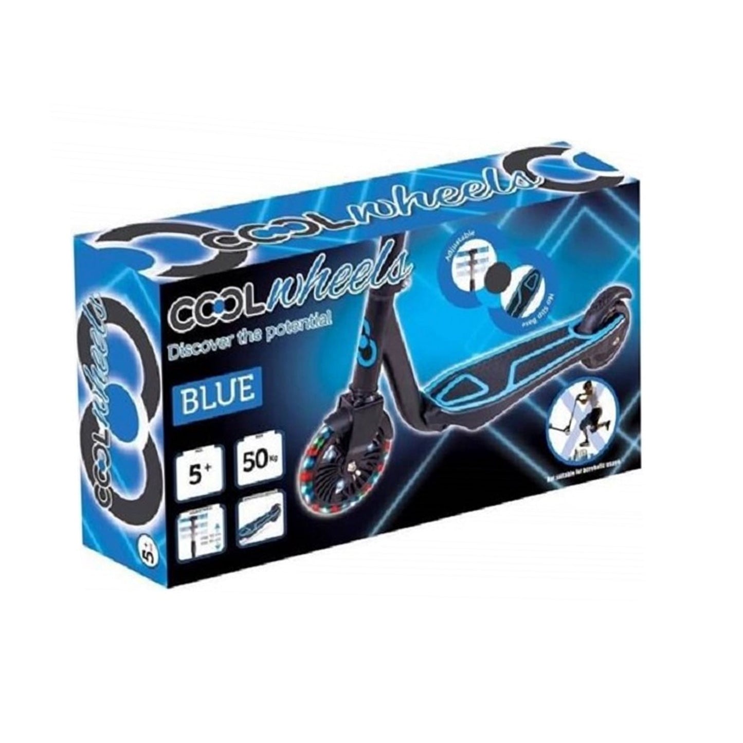 Cool Wheels Scooter Blue 5+