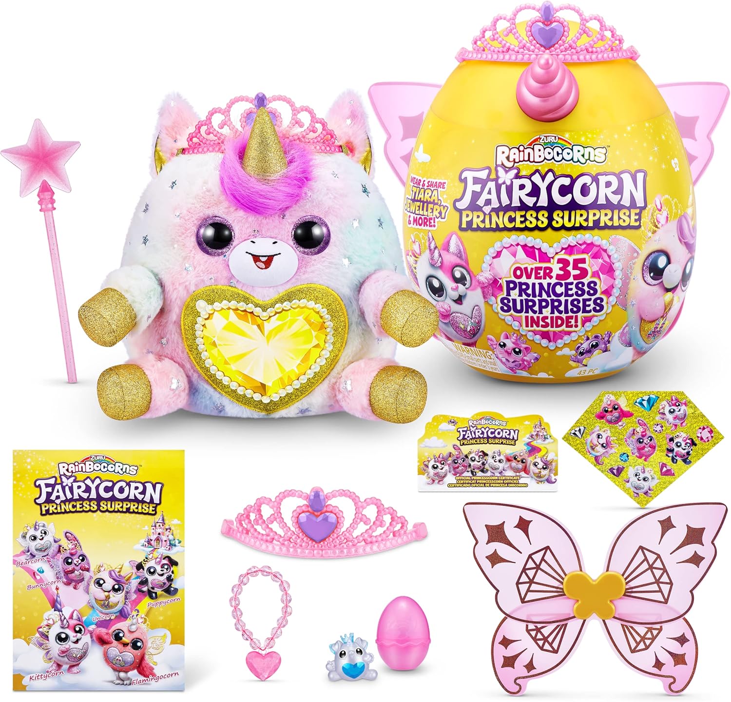 Rainbocorns Fairycorn Princess Plush Medium – The Entertainer Pakistan