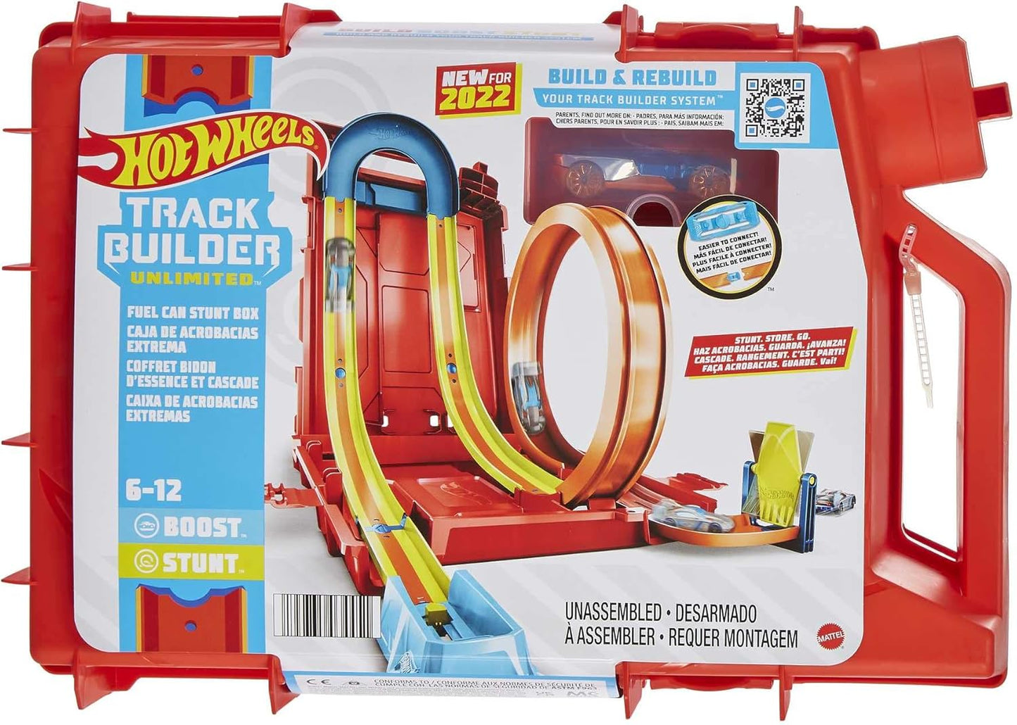 Hot Wheels Track Builder Unlimited Fuel Can Stunt Box