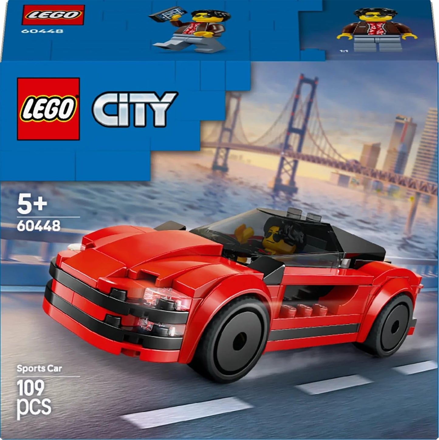 Lego City 60448 Red Sports Car