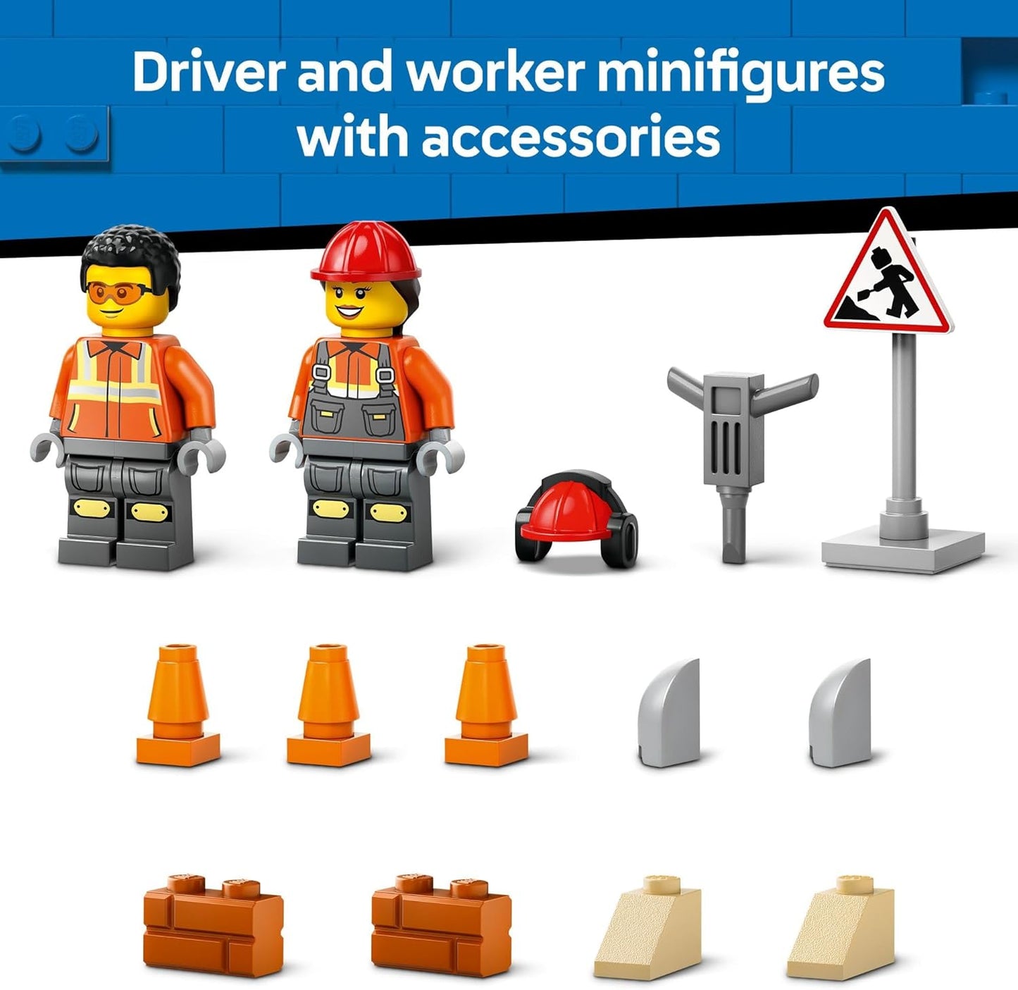 Lego City 60450 Yellow Wheel Loader