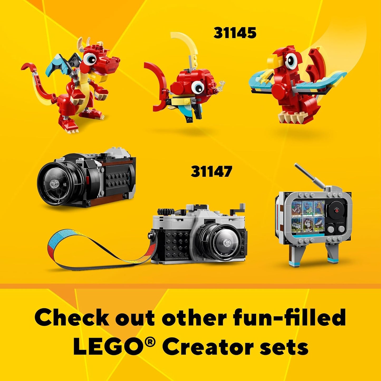 Lego Creator 31146 3 in 1 Truck & Helicopter