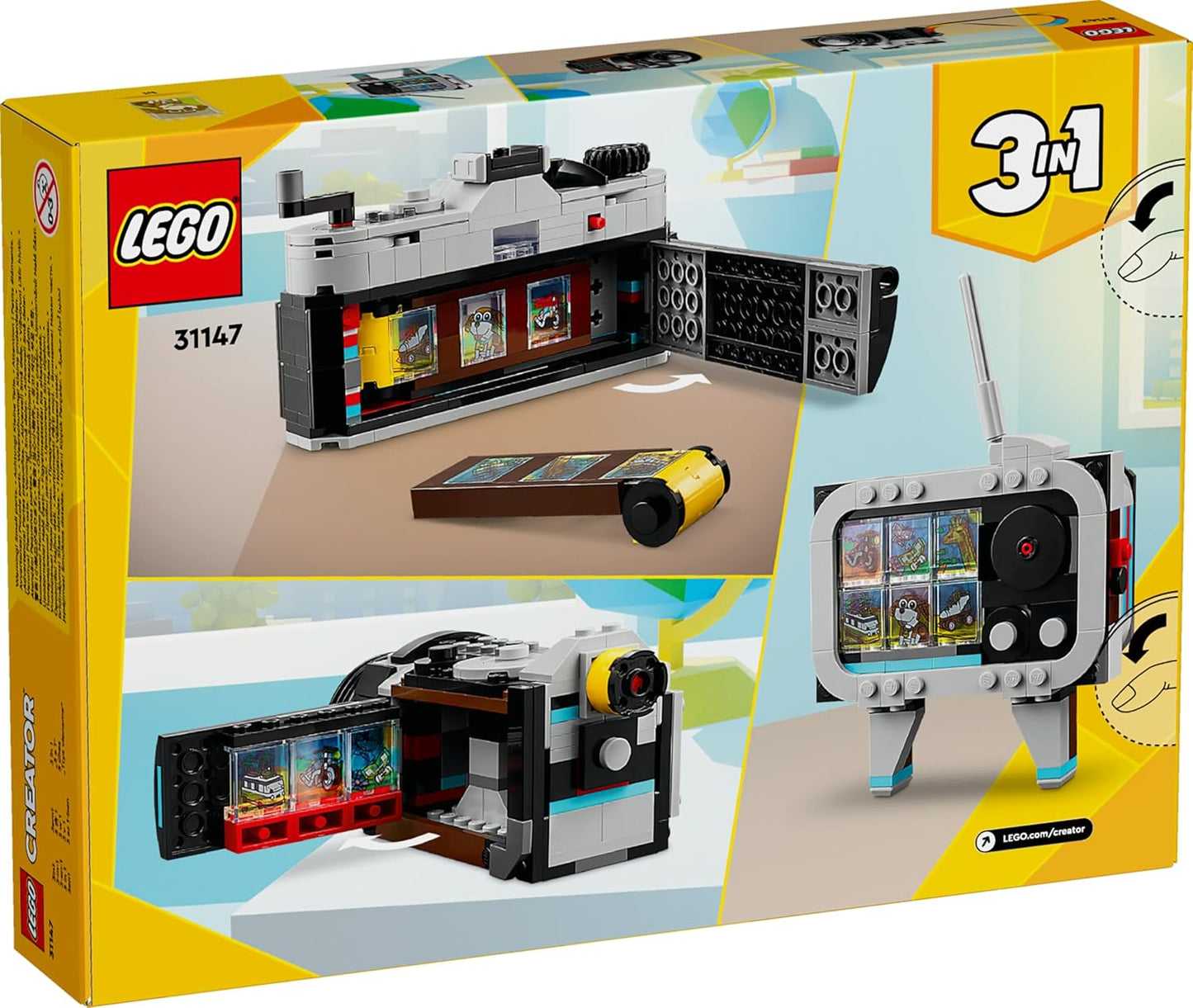 Lego Creator 31147 3 in 1 Retro Camera