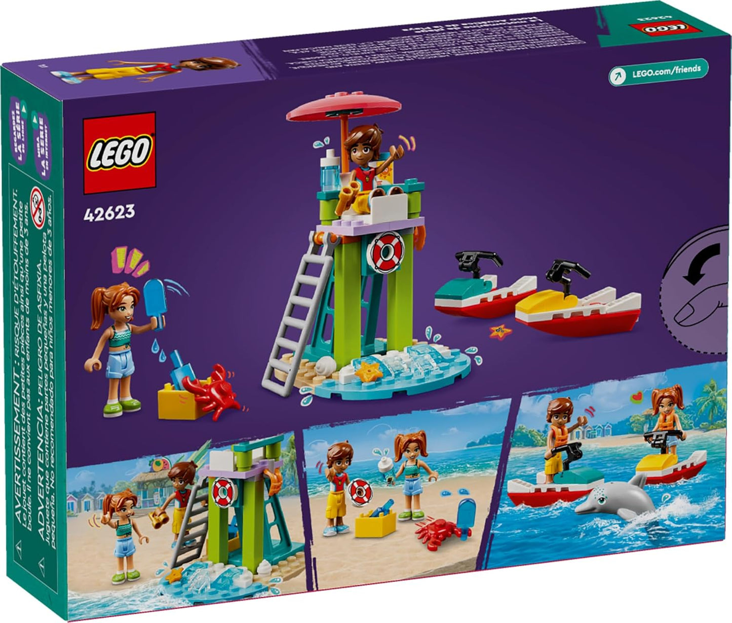Lego Friends 42623 Beach Water Scooter