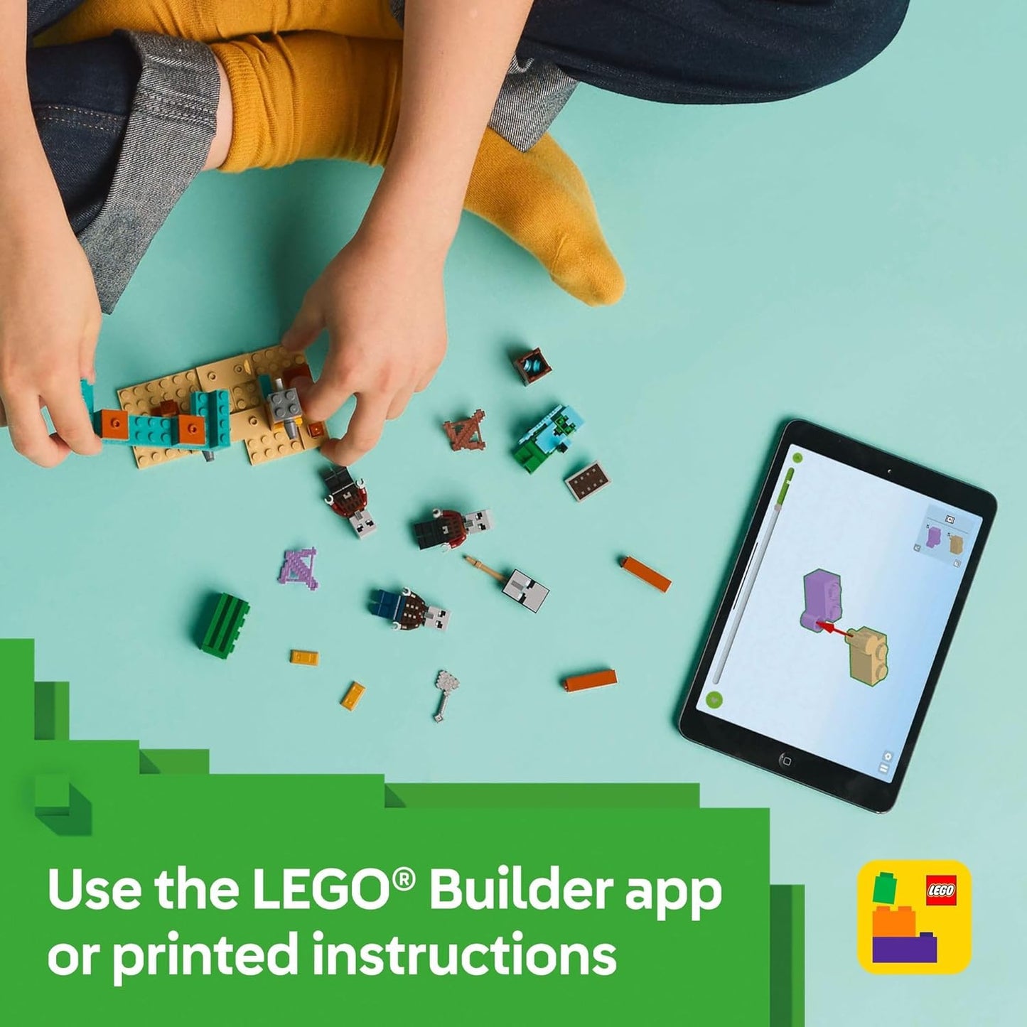 Lego Minecraft 21267 The Desert Patrol