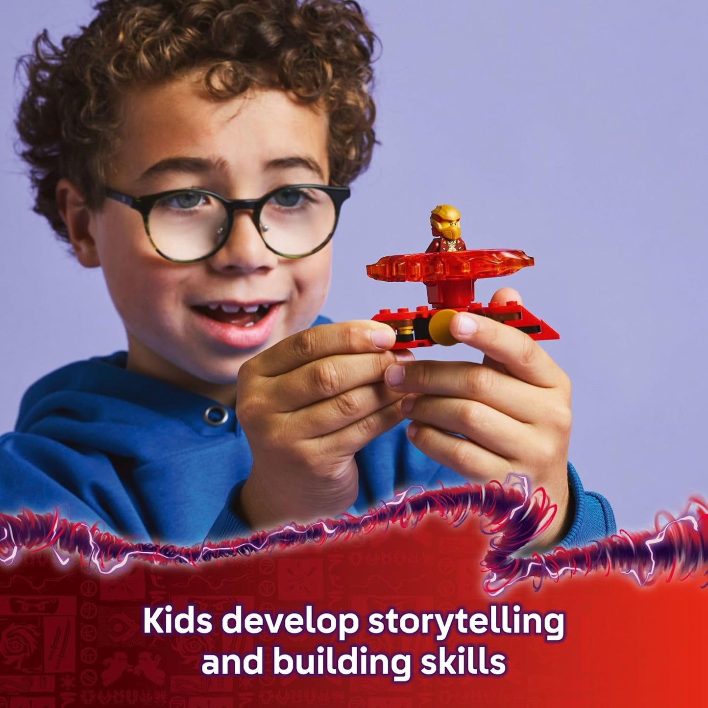 Lego Ninjago 71823 Kai's Dragon Spinjitzu Spinner