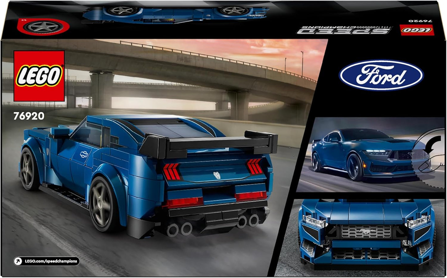 Lego Speed 76920 Ford Mustang Dark Horse Sports Car