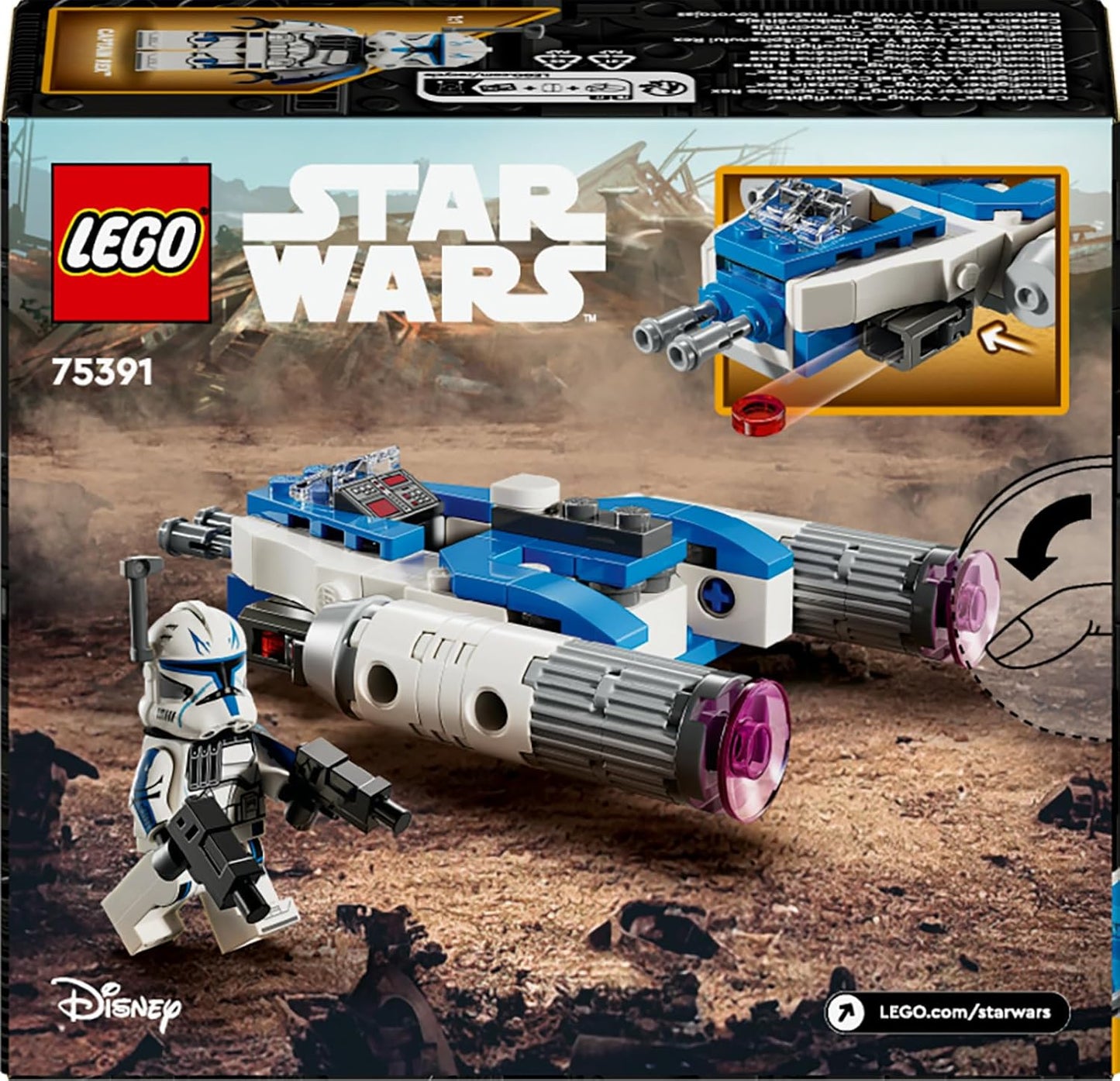 Lego Star Wars 75391 Captain Rex Ywing Microfighter