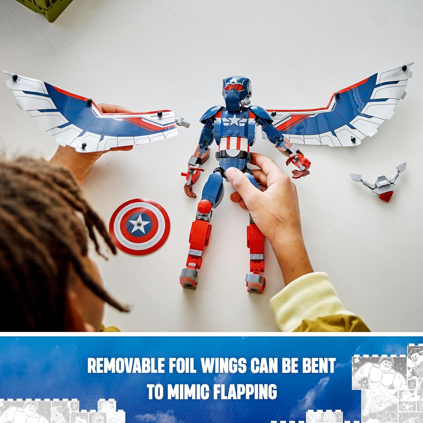 Lego Marvels 76296 New Captain America Construction Figure