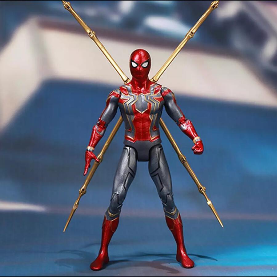 Marvel Avengers Iron Spiderman & Lumi Stand