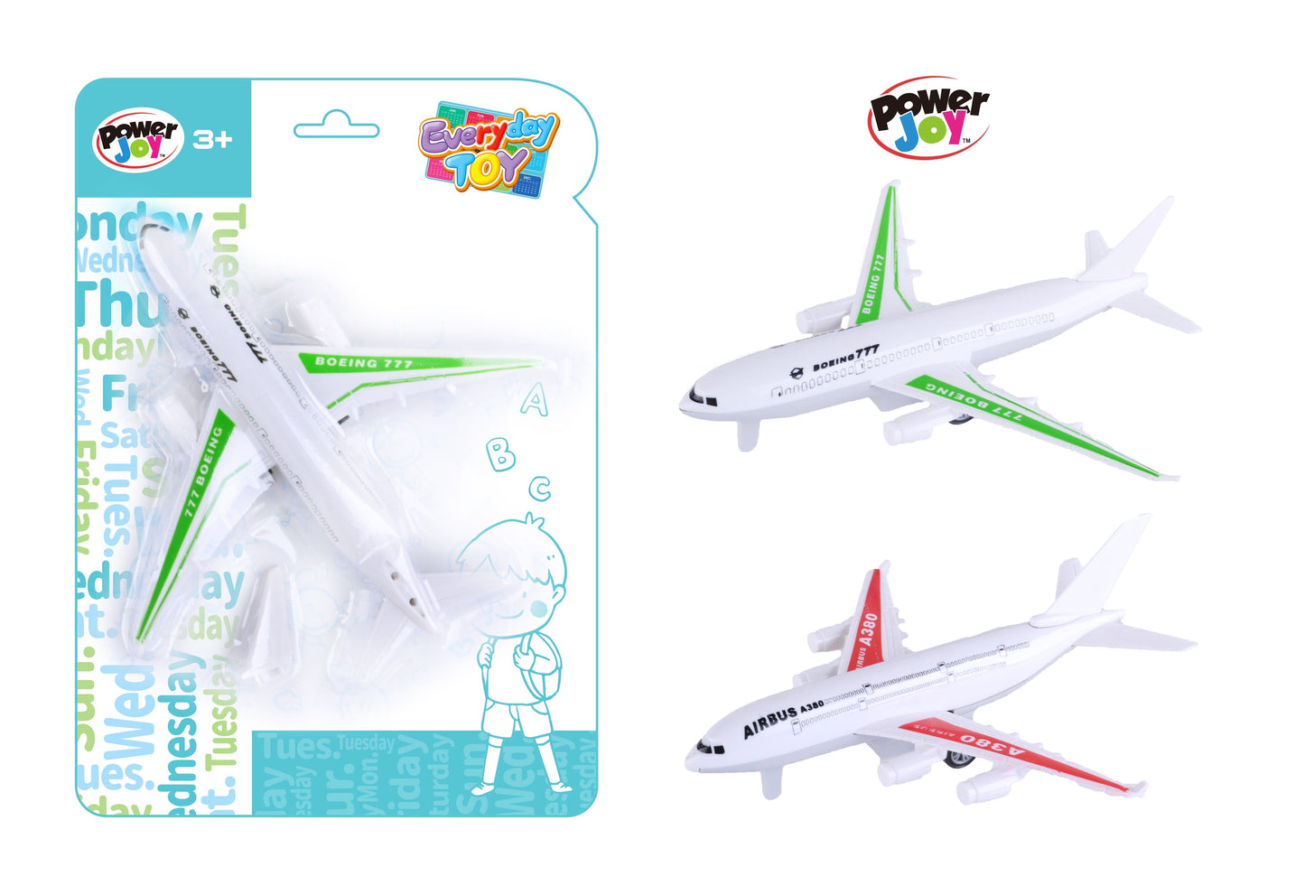 Everyday Airplane Pullback (Styles Vary)