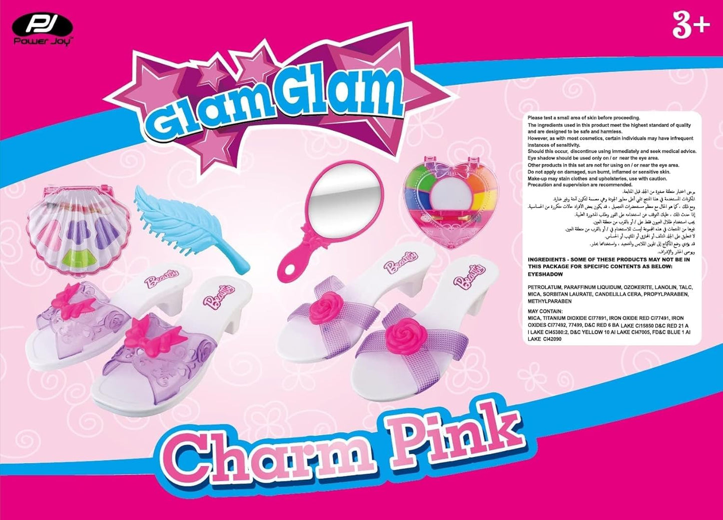 Power Joy Glam Glam Charm Pink (Styles Vary)