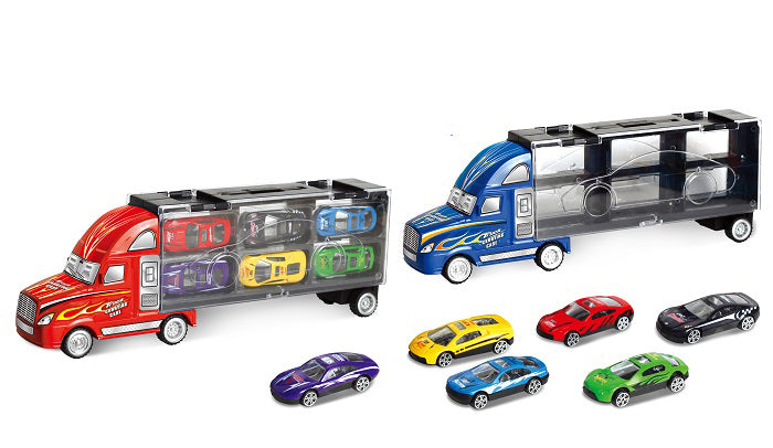 Power Joy Vroom Diecast Trucky 6pcs