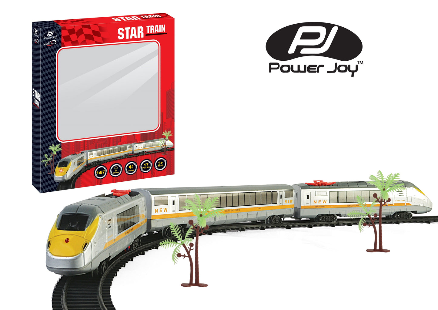 Power Joy V.Vroom Star Metro Battery Operated
