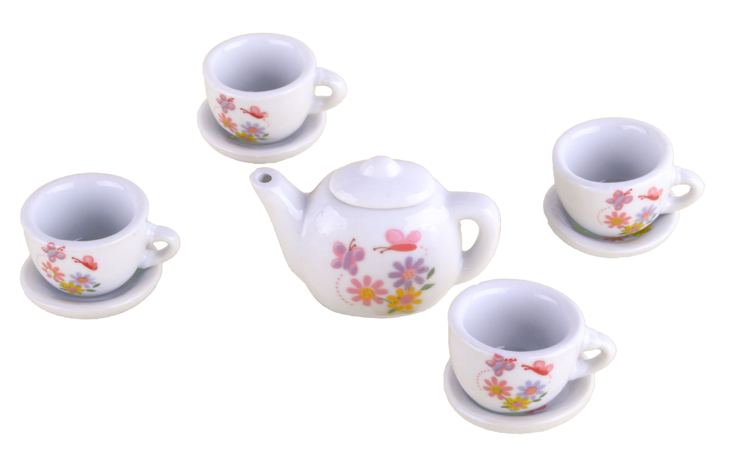 Power Joy - Yumyum Porcelain Tea Set - 9 Pcs