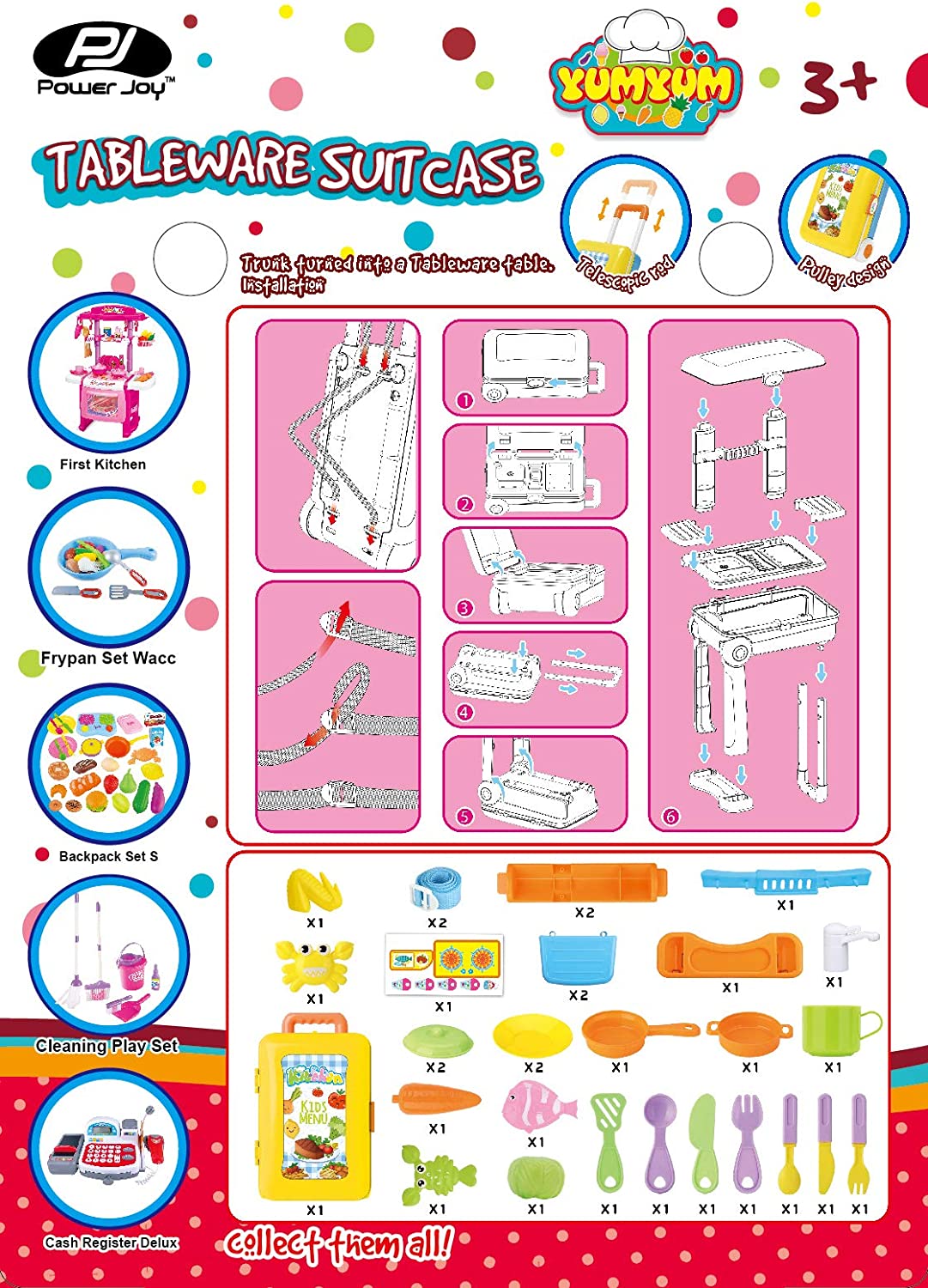 Power Joy - Yumyum Tableware Suit Case