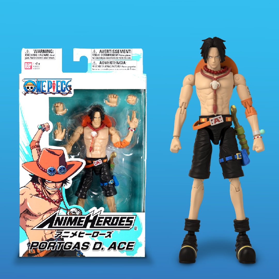 Anime Heroes One Piece PORTGASACE 6.5 Inches