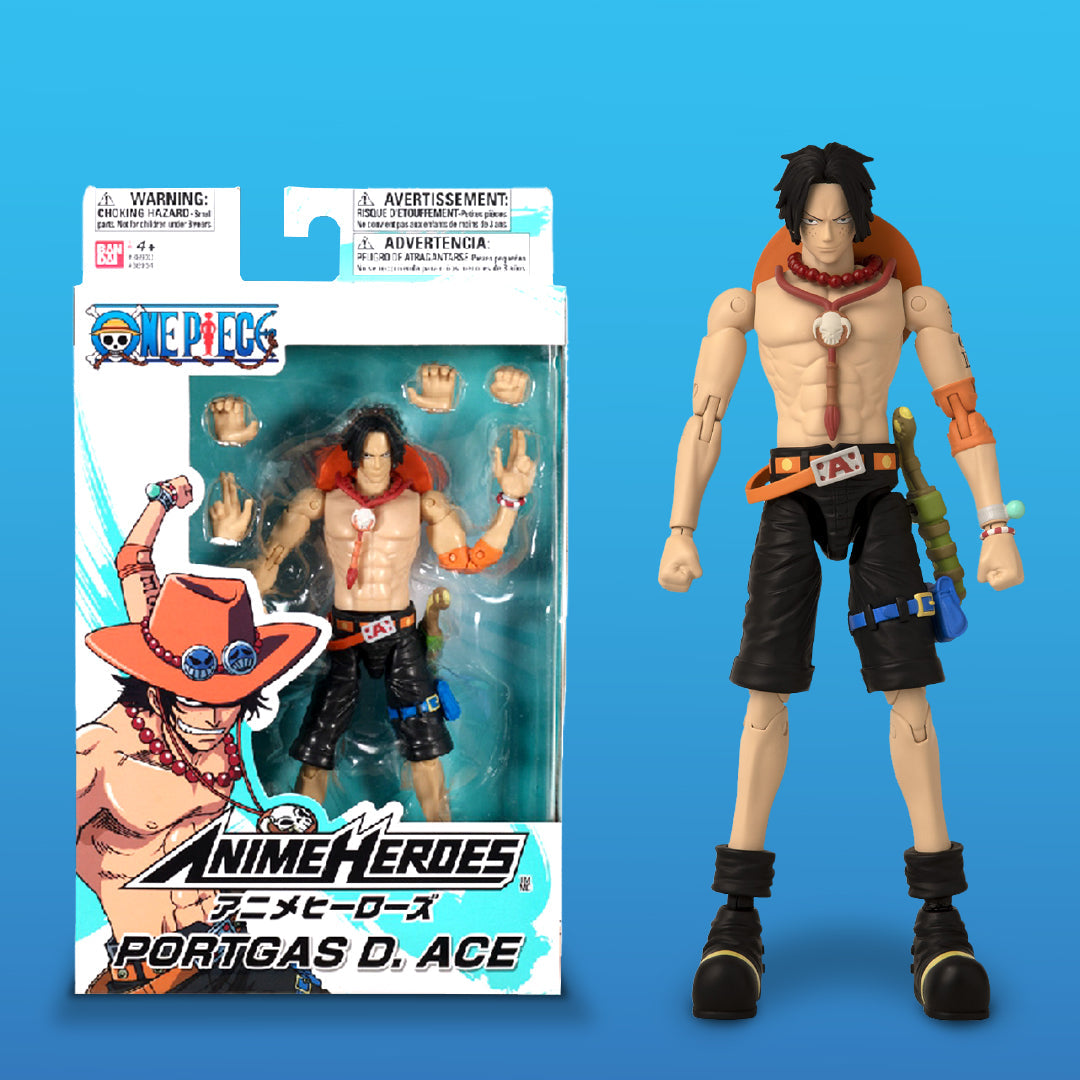 Anime Heroes One Piece PORTGASACE 6.5 Inches
