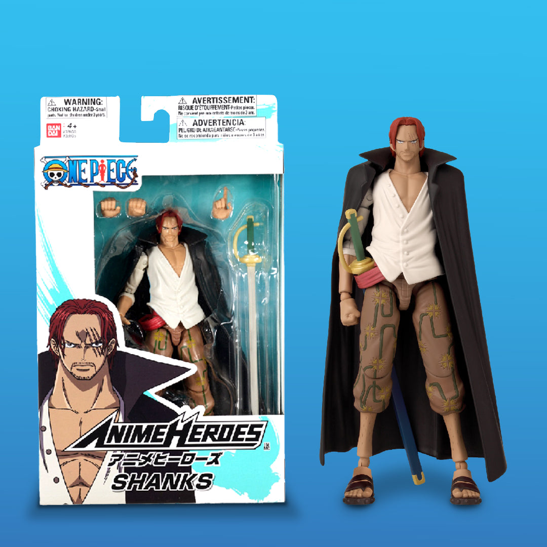 Anime Heroes One Piece - Shanks Figure 6.5 Inches