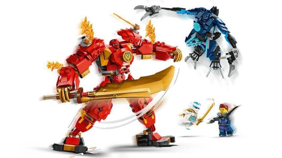 Lego Ninjago Kai's Elemental Fire Mech 71808