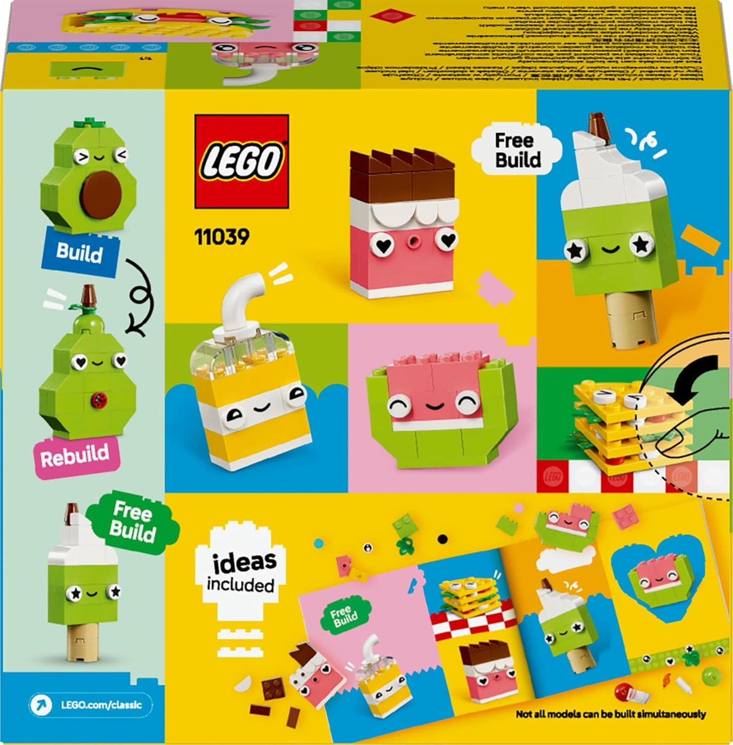 Lego Classic Creative Food Friends 11039