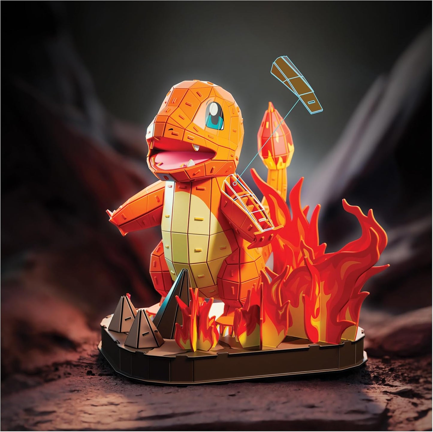 4D Build Pokémon Charmander 3D Model Kit 241 Pieces Puzzle