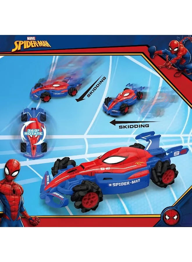 Marvel Spiderman Formula Drift Stunt Remote Control Car
