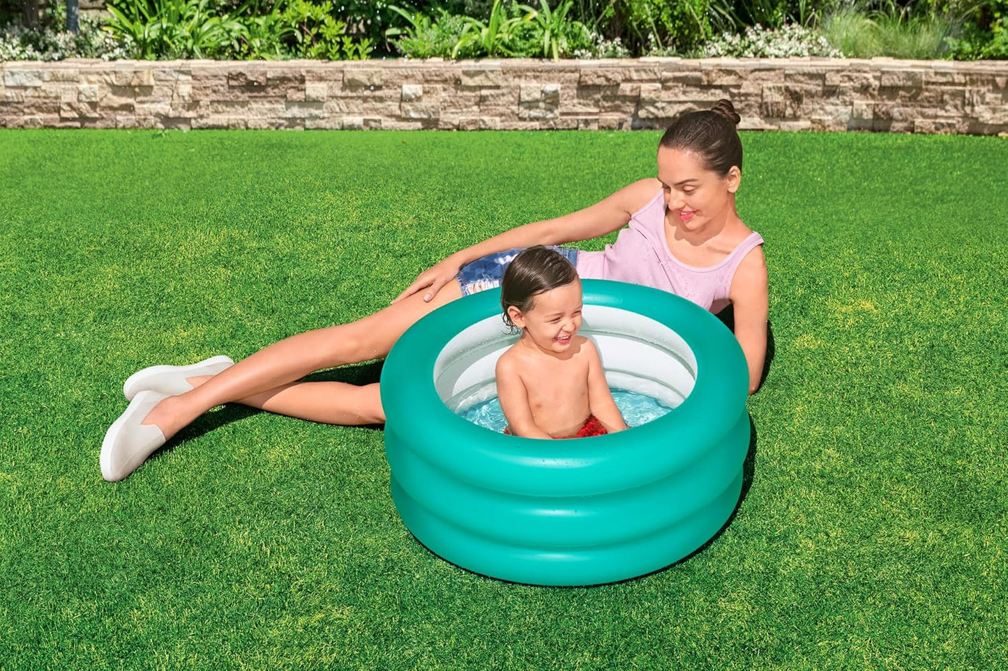 Bestway Triple Ring Inlatable Kids Play Pool