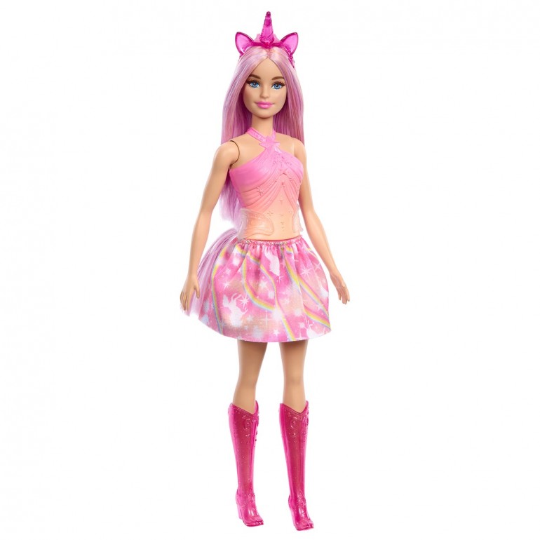 Barbie Fairytale Unicorn Doll (Styles Vary)