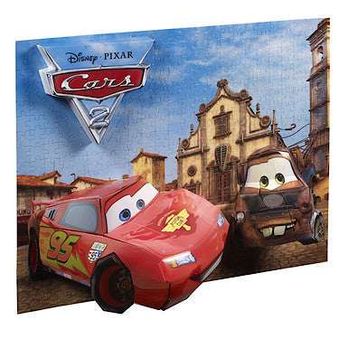 Disney Cars 2 3D Break Through Puzzle - 250 pieces