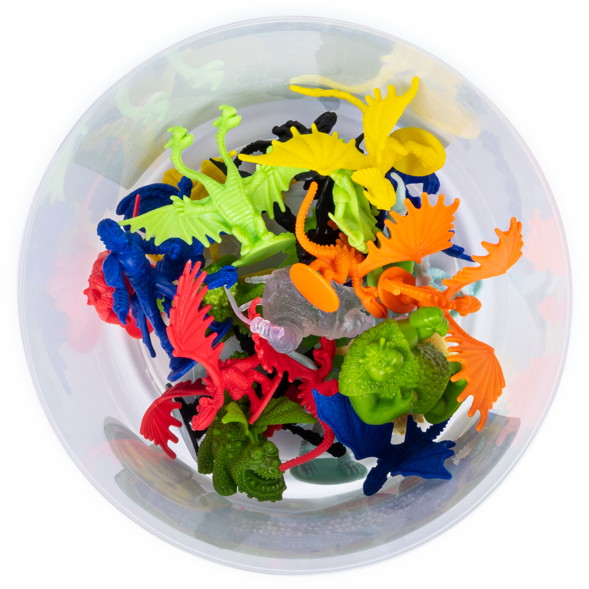 DreamWorks Dragons: Bucket of 25 Dragon and Viking Figures