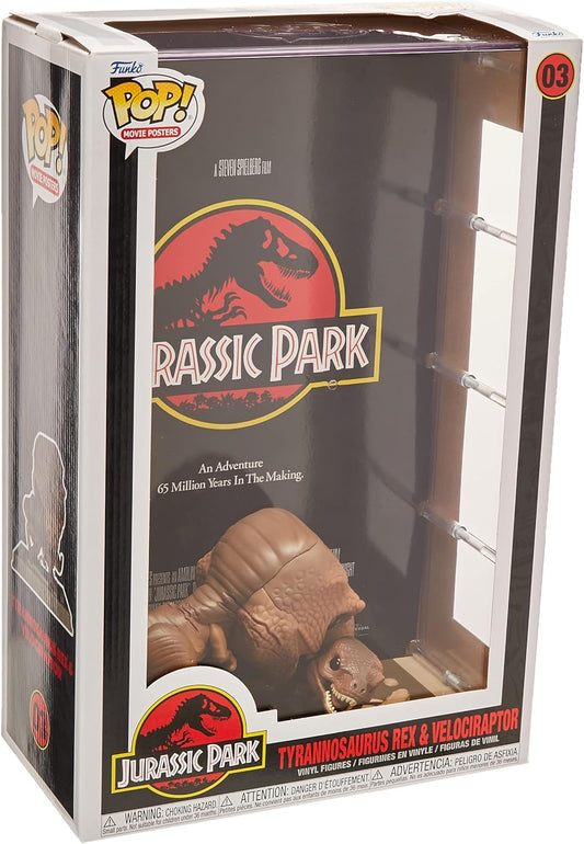 Funko Pop Movie Poster Jurassic Park Collectible Action Vinyl Figure