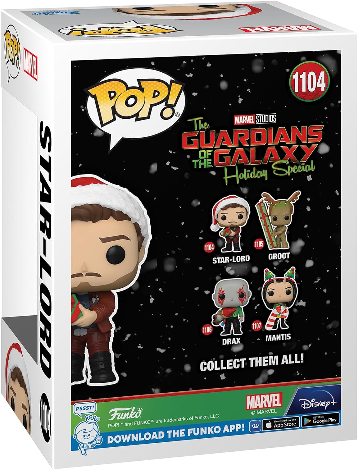 Funko Pop Marvel Holiday Guardians of The Galaxy - Star Lord