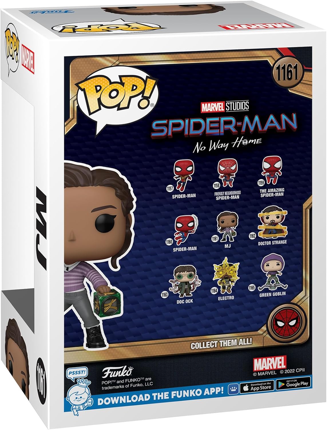 Funko Pop Marvel Spider Man No Way Home - MJ with Box