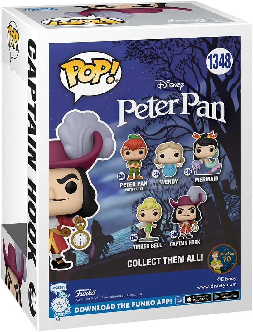 Funko Pop Disney Peter Pan 70th Anniversary - Captain Hook
