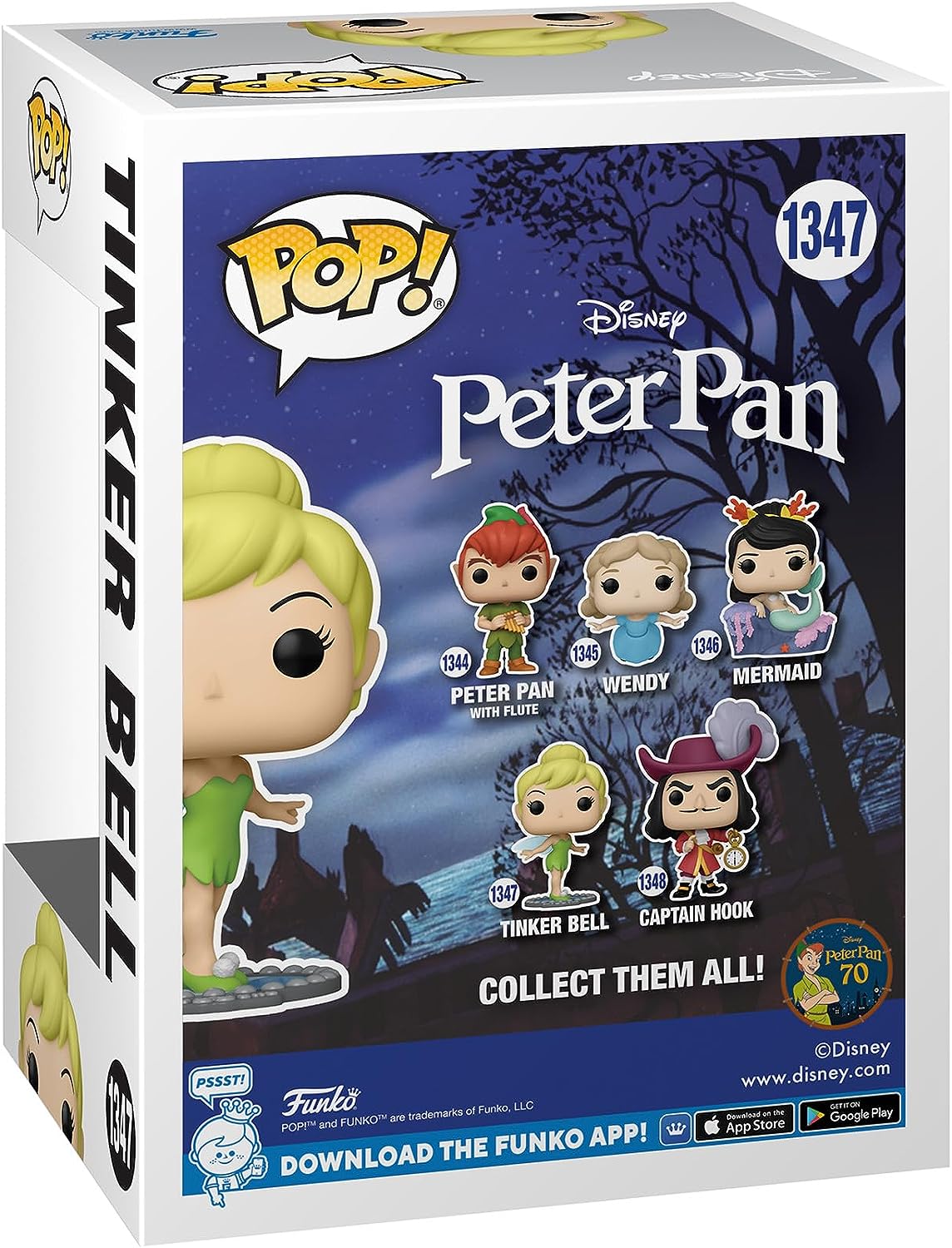 Funko Pop Disney Peter Pan 70th Anniversary - Tinker Bell