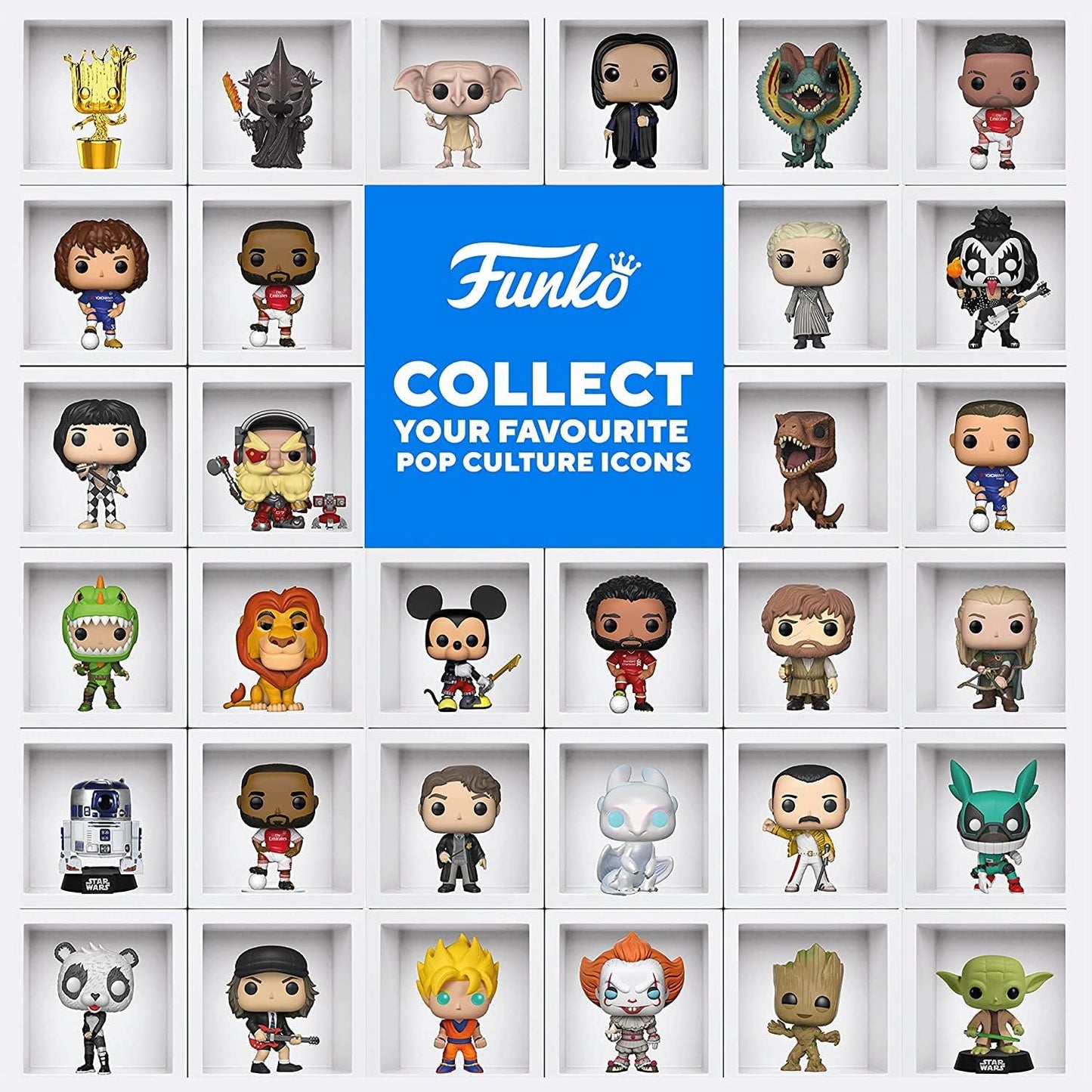 Funko Bitty Pop Star Wars Mini Collectible Toys 4 Pack