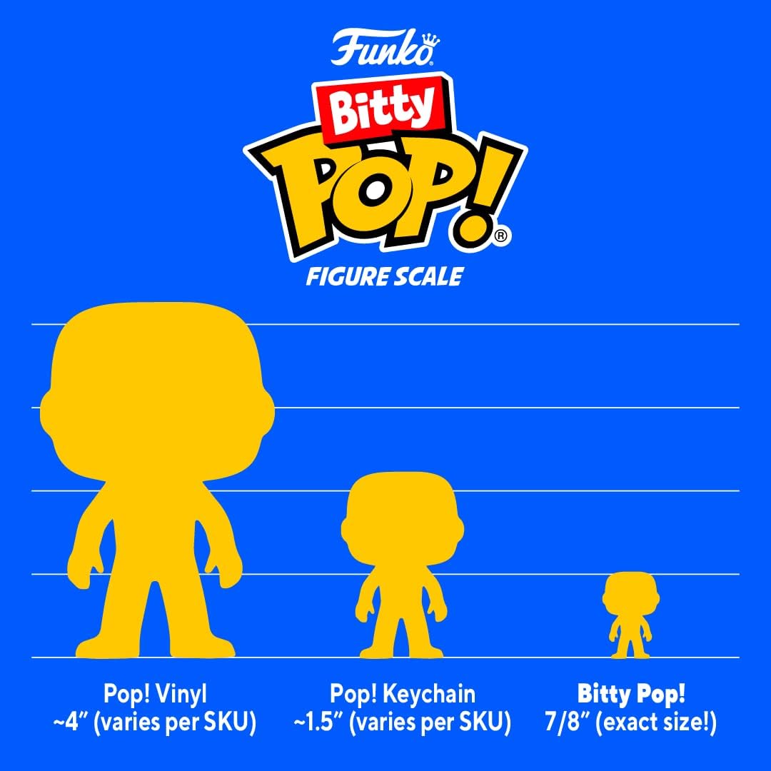 Funko Bitty Pop Star Wars Mini Collectible Toys 4 Pack (Styles Vary)
