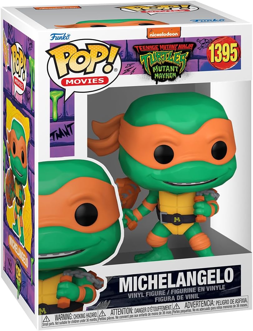 Funko Pop Movies Teenage Mutant Ninja Turtle - Michelangelo Collectible Vinyl Figure