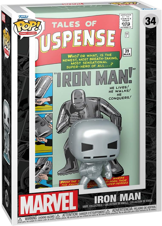 Funko Pop Comic Cover Marvel - Tales of Suspense 39 Iron Man