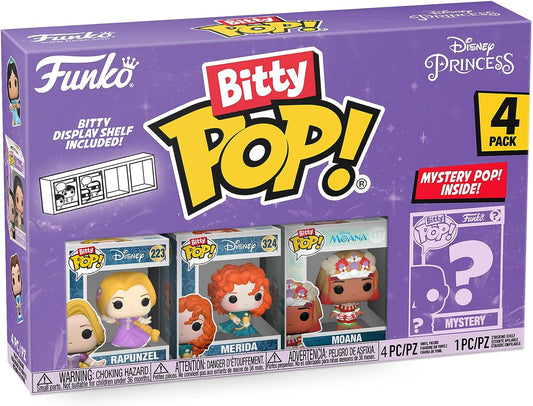Bitty Pop! Disney Princess 4-Pack Series 4