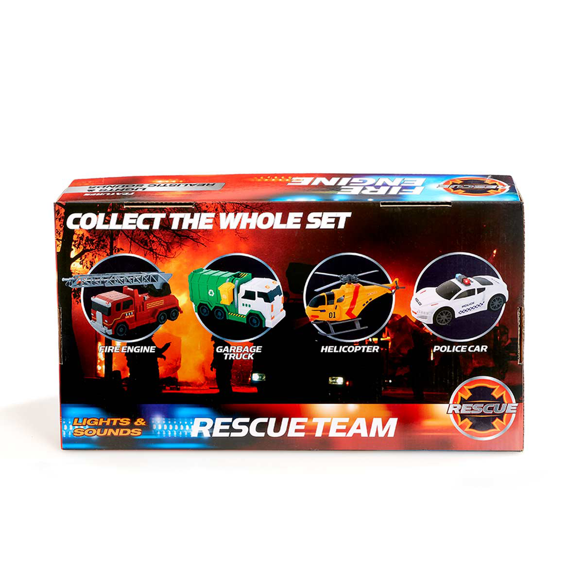 Friction Lights and Sounds Fire Truck