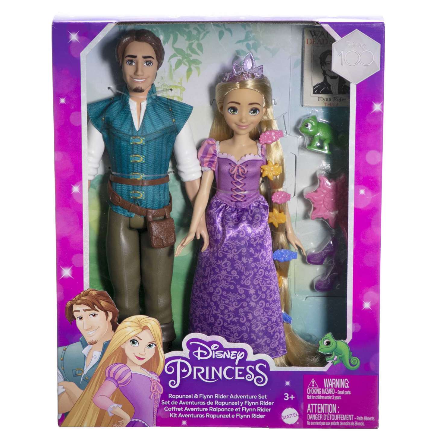 Disney Princess Rapunzel And Flynn Rider Dolls And Accessories
