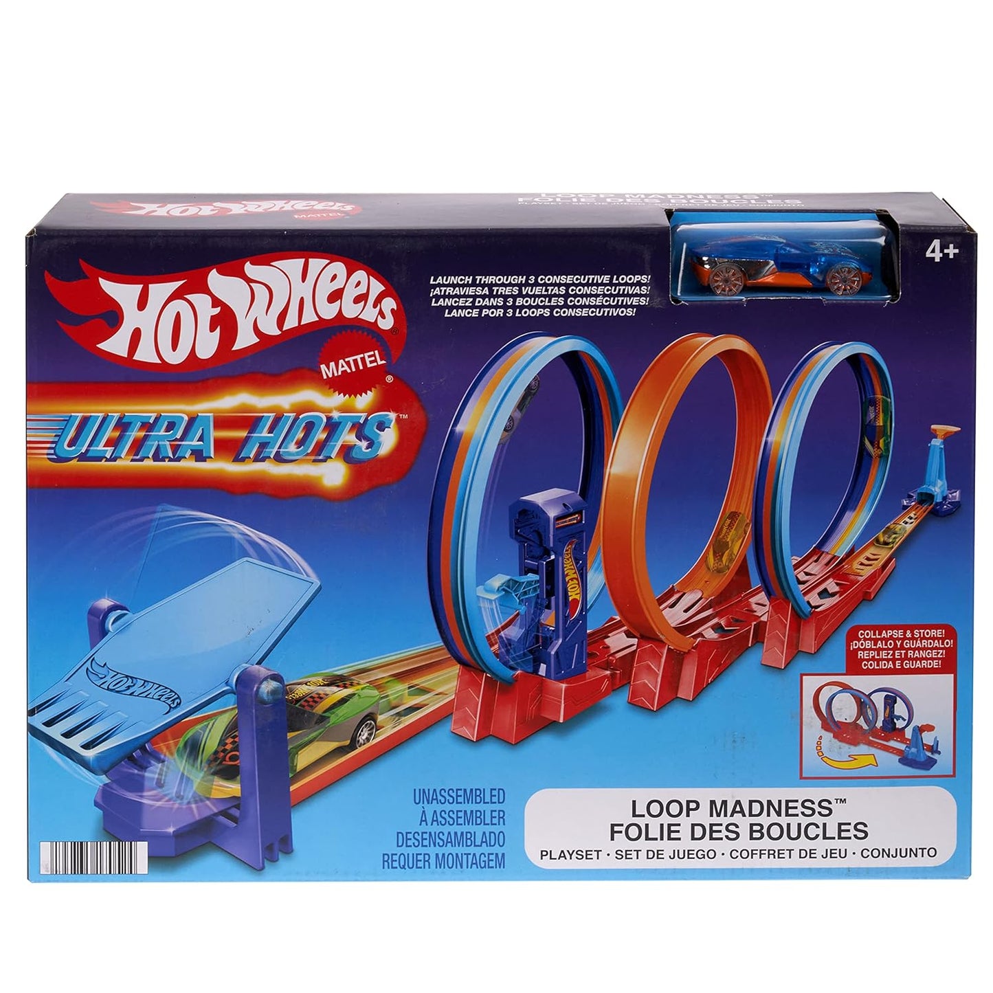 Hot Wheels - Ultra Hots Loop Madness Track Set HPX93