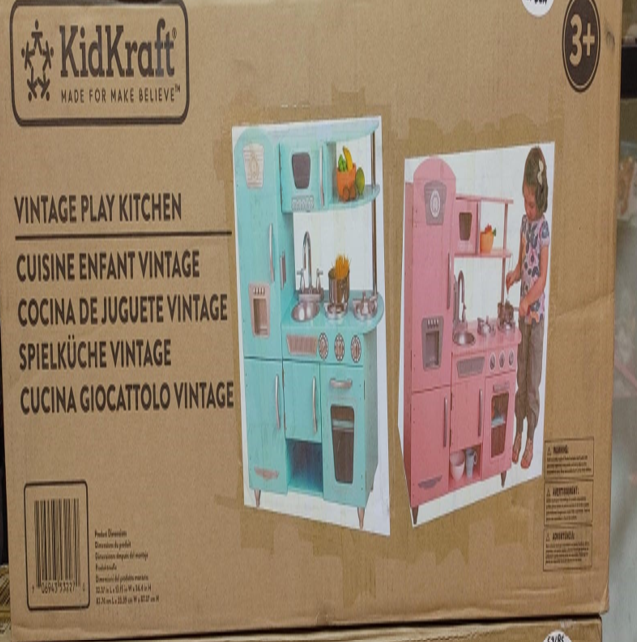Kids Kitchen Playset Vintage Pretend (Styles Vary)